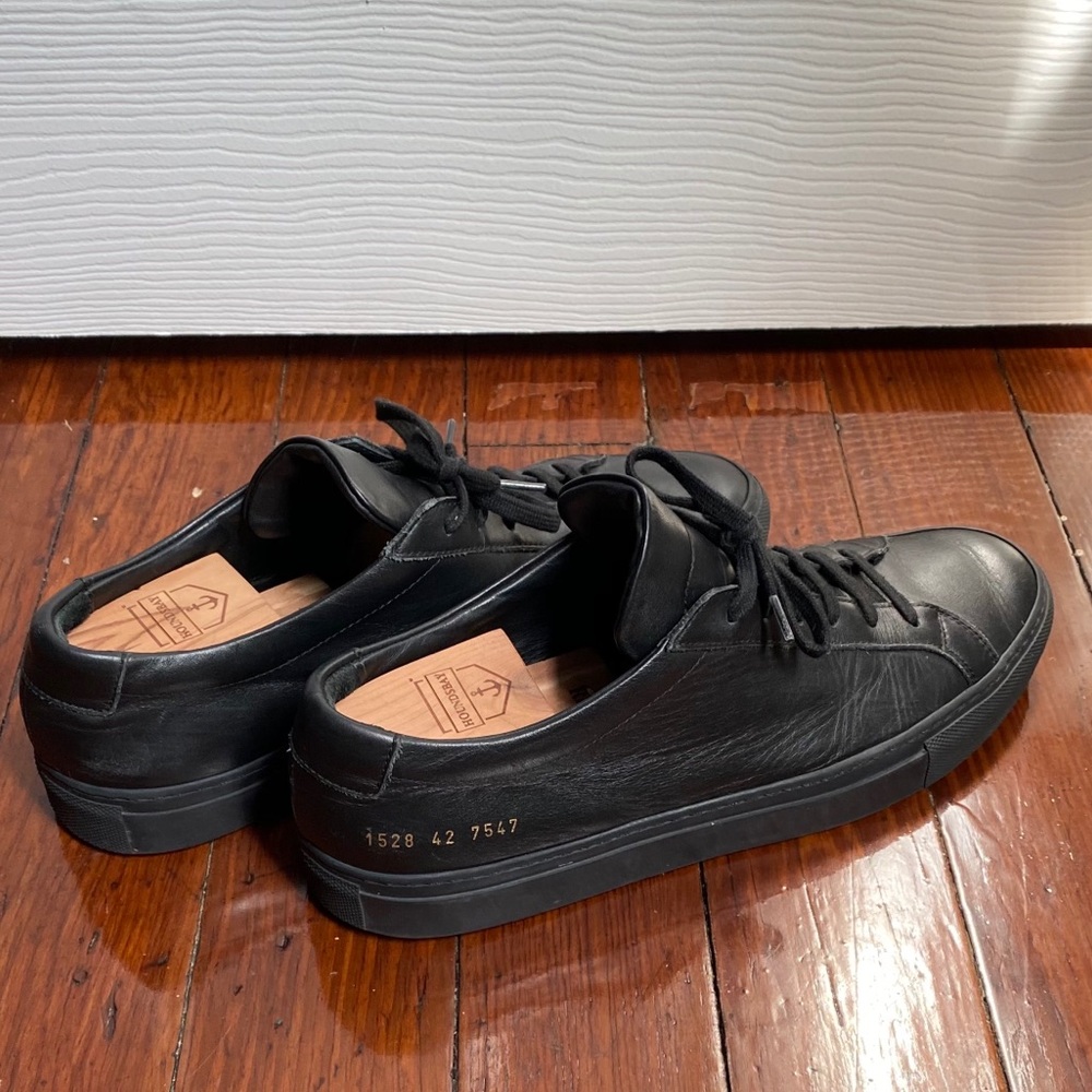 Common Projects Black Achilles Low
